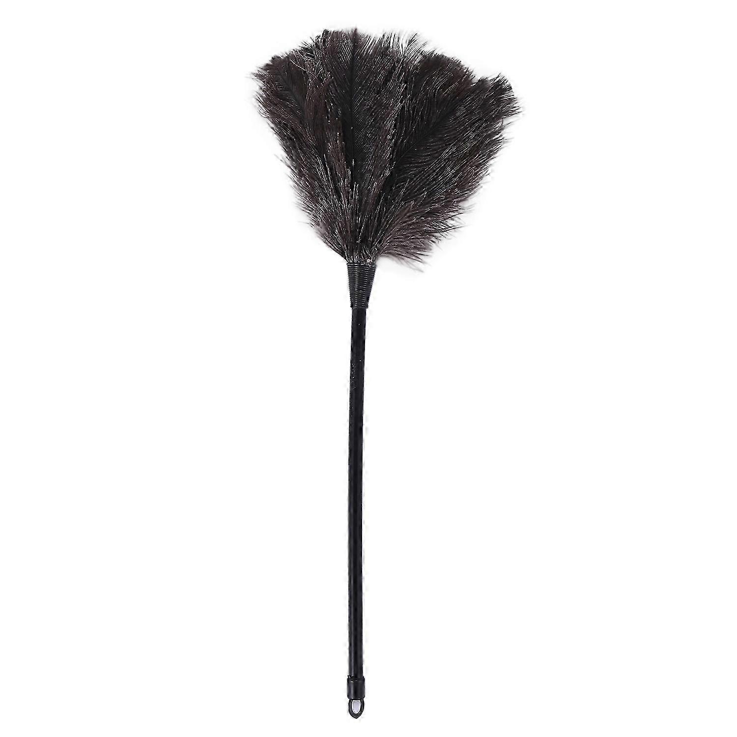 Ostrich Duster Feather Dusters with Long Plastic Handle Cleaning Brush Tool Cleaning Duster Househol