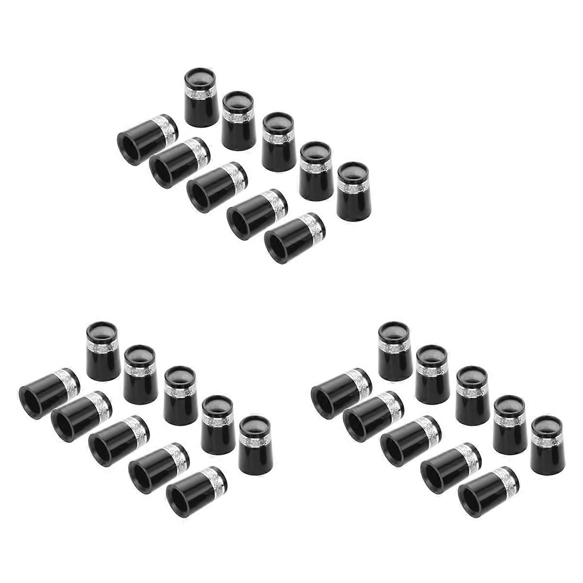 10 Pcs Golf Sleeve Ferrule for Golf Irons Tip,Silver