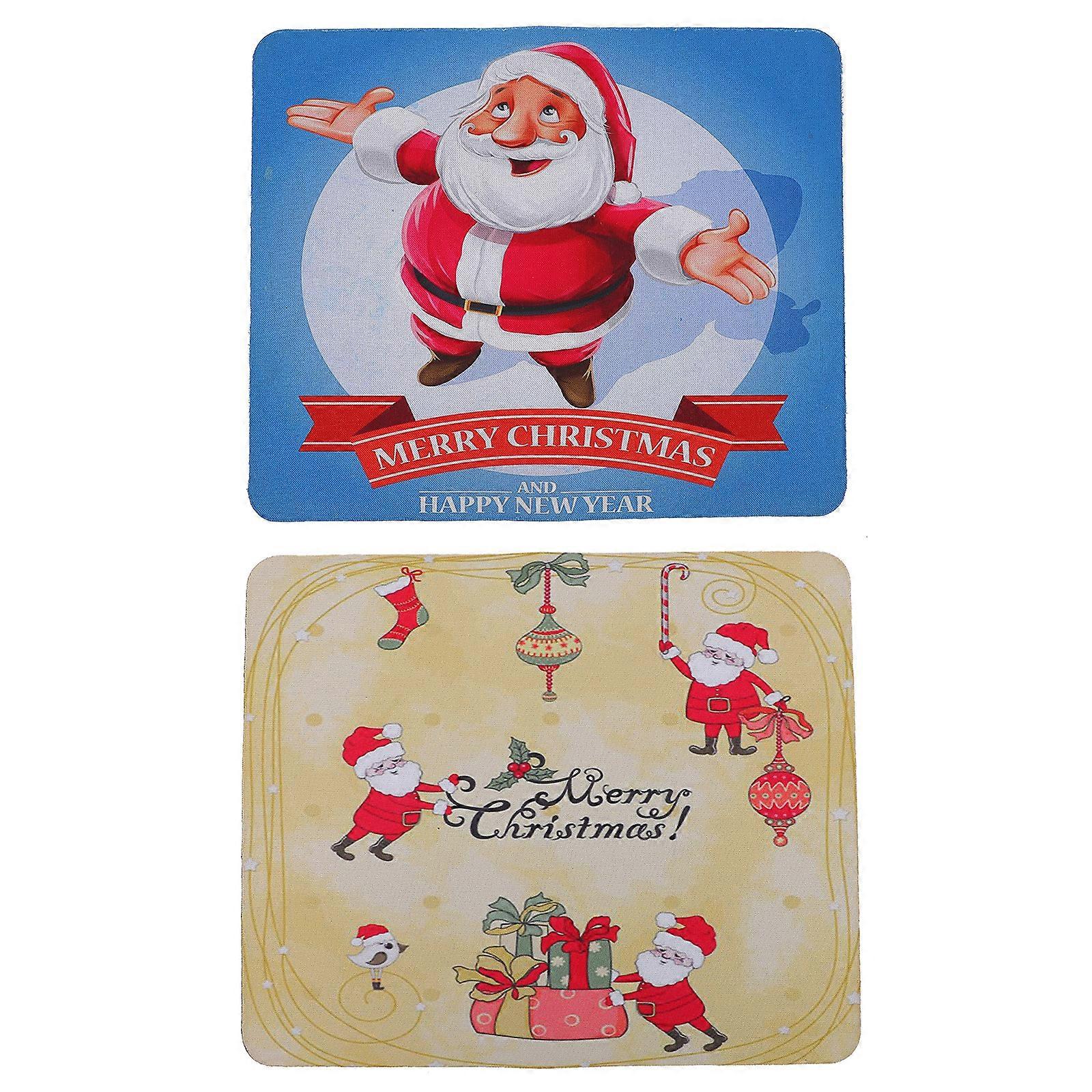 Rug Mousepad Lovely Mouse Mats Rectangular 30.00X25.00X0.10CM Computer Control 2Pack
