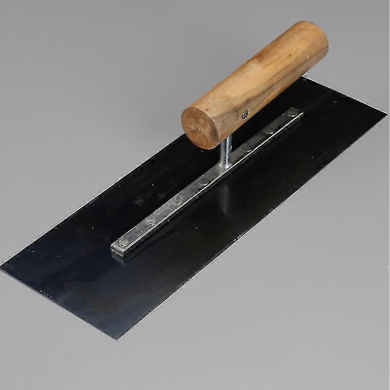 Stainless Steel Trowel, Masonry Tool Scraper with Solid Wood Handle, Large White Scraper (7 Nails)