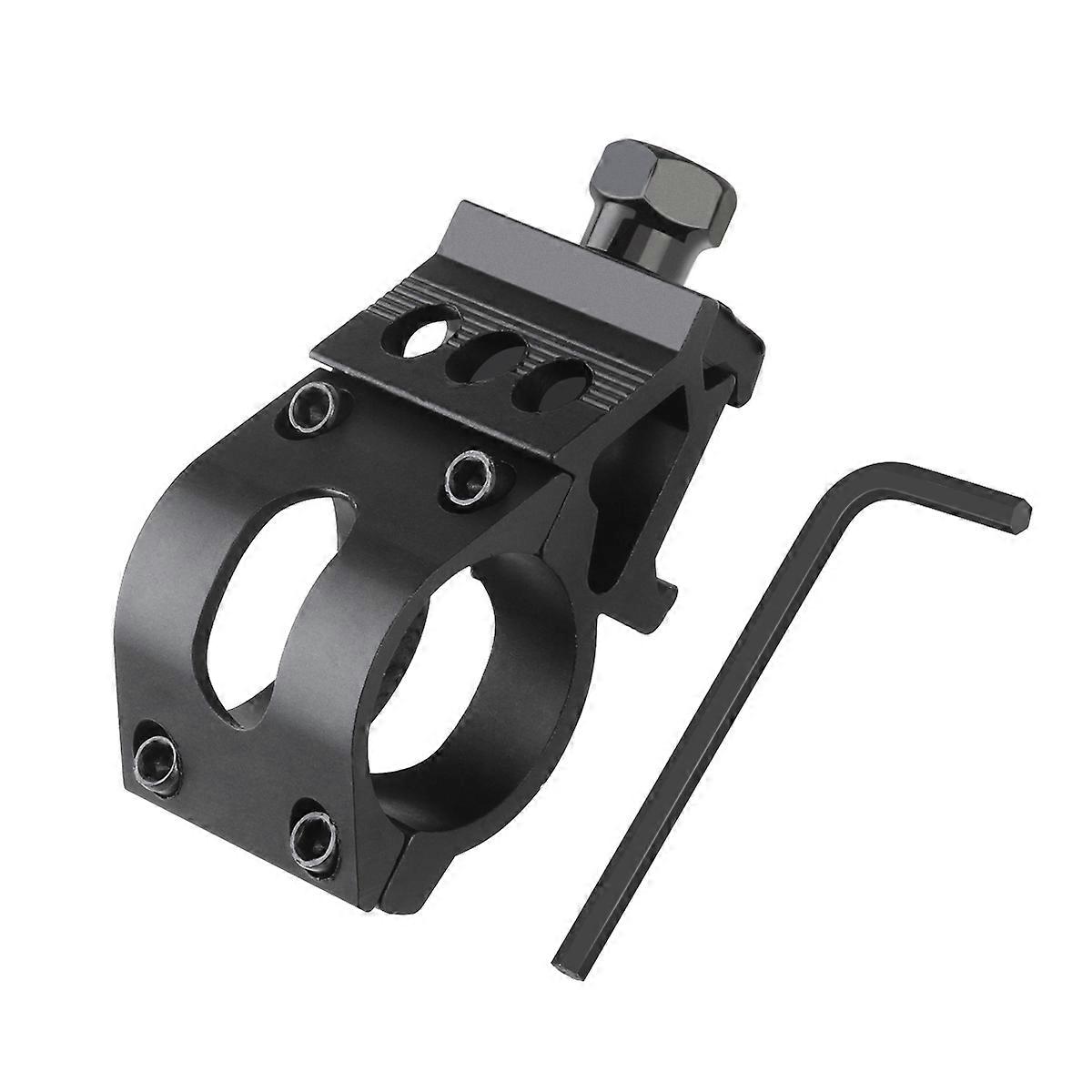 Flashlight Mount Adjustable Nuts Screws Torch Holding Items 25mm 1Set