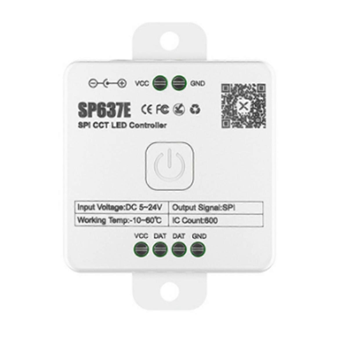 And-SP637E SPI Dual Controller DC5-24v Support 2.4G Touch Remote Control