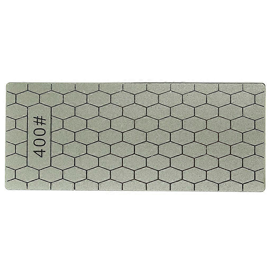 Stone Knife Scissors Whetstone Kitchen Knife Sharpening Tool - Green Size: 400 Grit