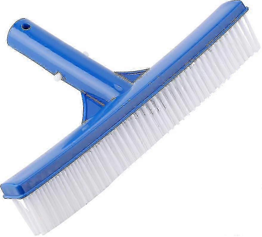 10in Plastic Pool Brush Head for Cleaning Dirt and Moss in Swimming Pools, Ponds, Spas, and Tubs