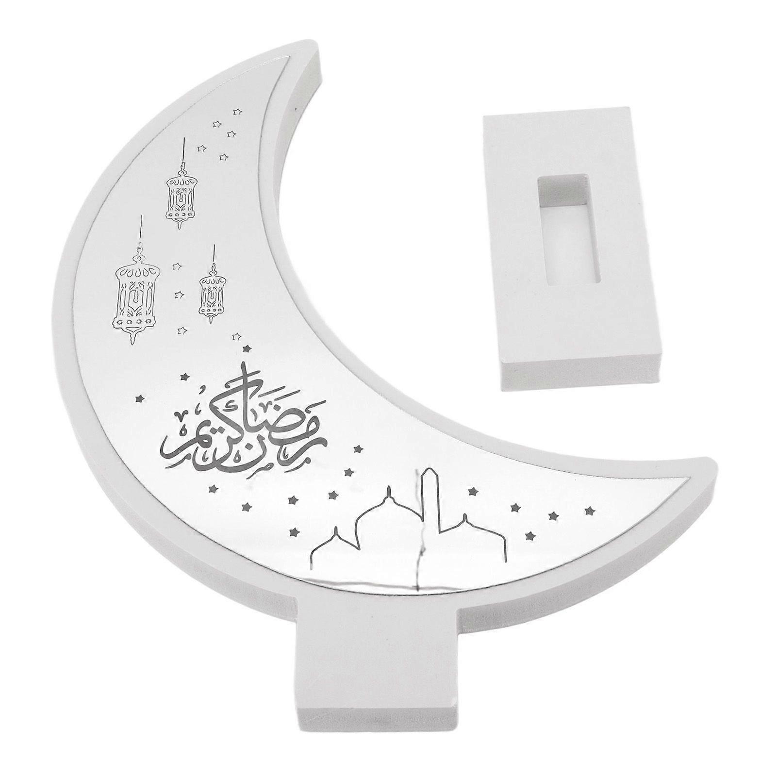 2025 Latest Model  Ramadan Mubarak Light Decorative Plastic Battery Powered