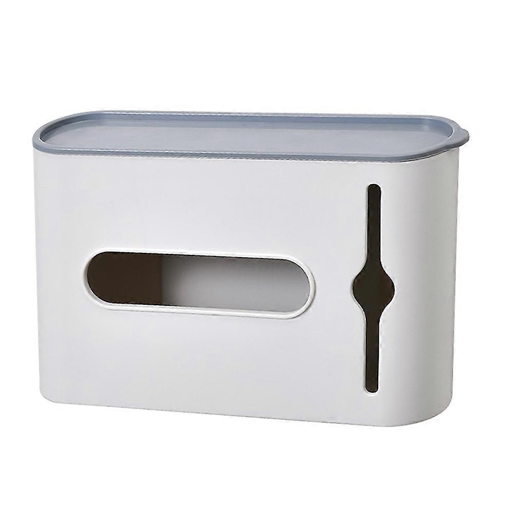 Rubbish Bags Box Wall Mounted Trash Bags Holder Rectangular Shape Hotel Use 1Pack