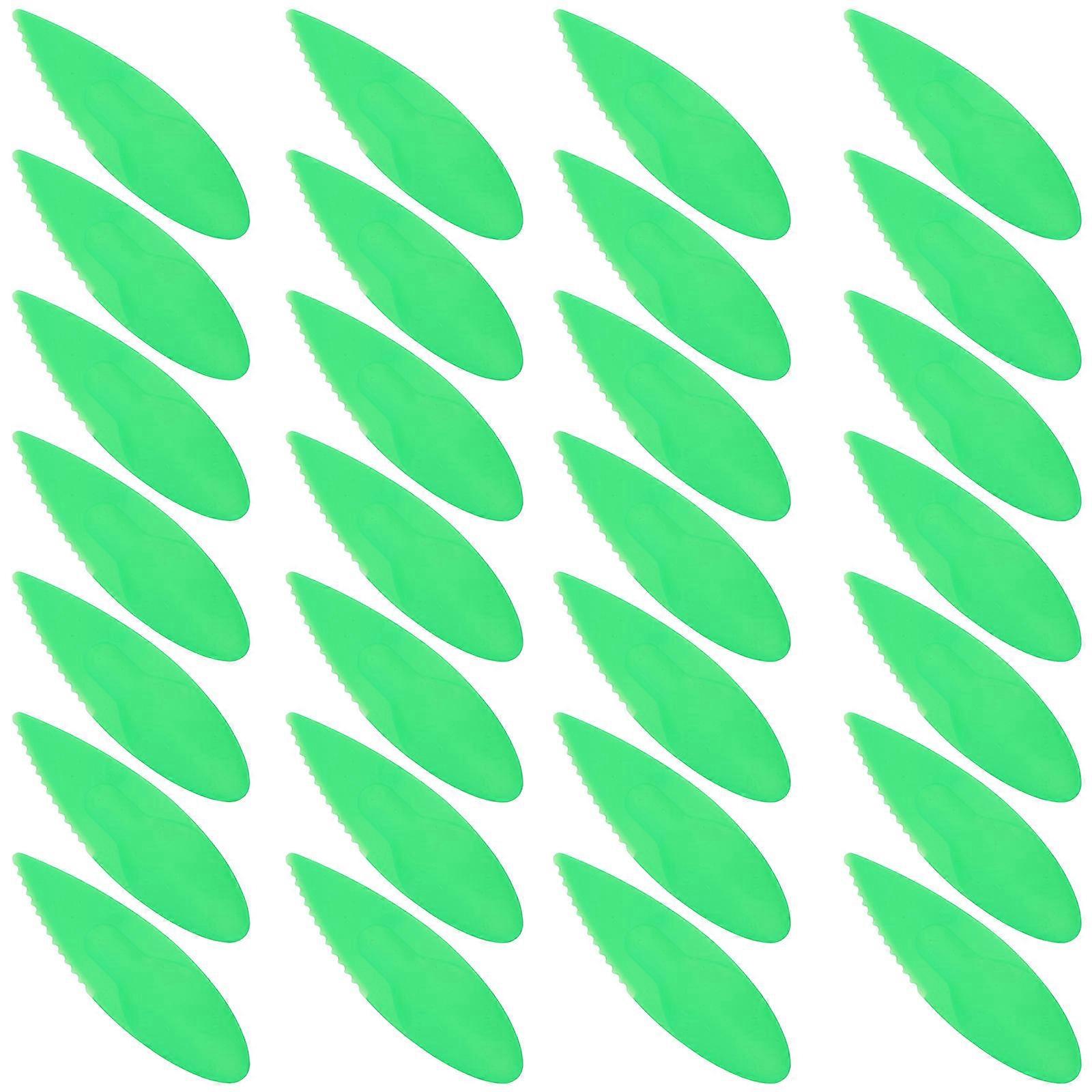 Plastic Kiwi Tool for Efficient Fruit Peeling 50Pcs Gadget