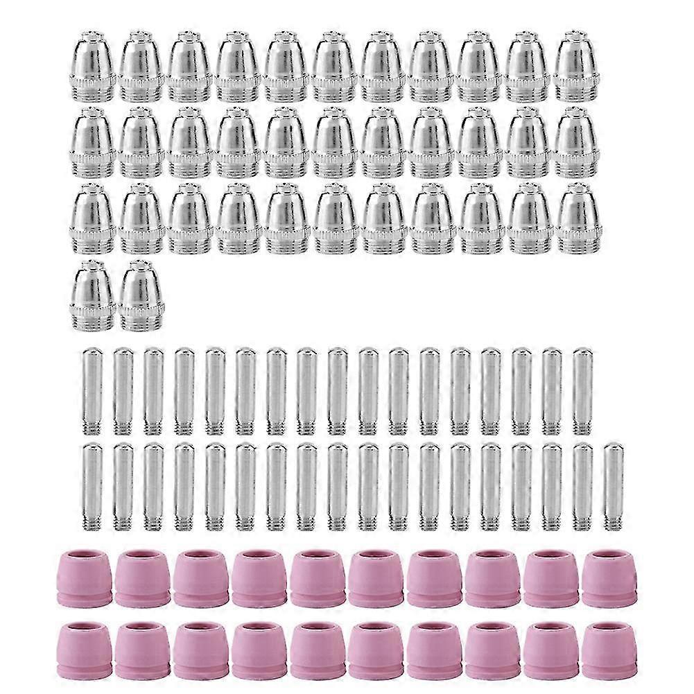 90x Plasma Cutter Cutting Torch Consumables Electrode Nozzles Cups Kit