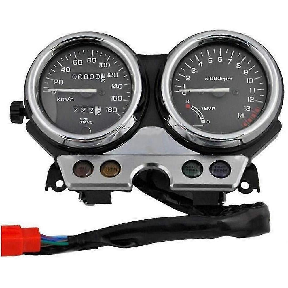 Motorcycle Instrument Gauges Meter Cluster Speedometer Odometer Tachometer for CB400 1992-1994 CB400 Edition 0708