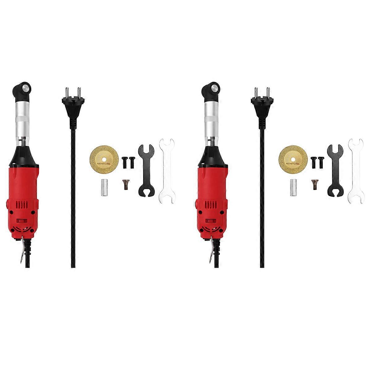 350W 90 Degree Speed Adjustable Electric Elbow Ceramic Tile EU Plug