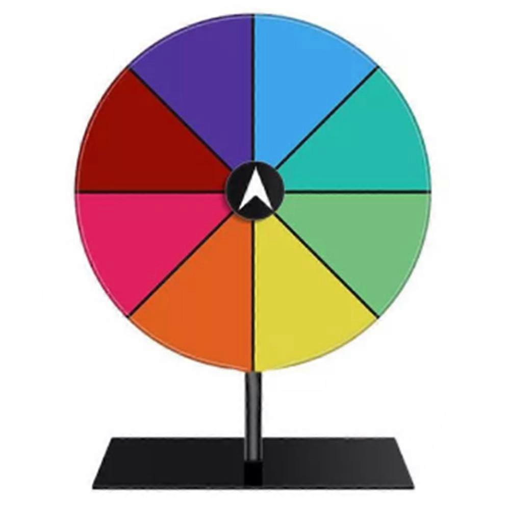 20cm Wheel Dry Erase Spinning For Prizes Tabletop Roulette Wheel Of Fortune