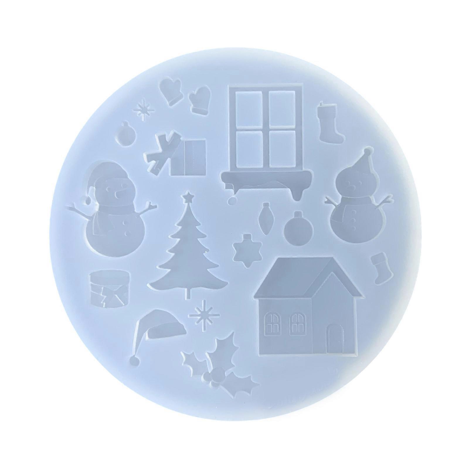 Multipurpose Silicone Mould Set Home Accessory for Making Chocolate Candy and Cake Decorations Sturdy and Flexible Multicolor