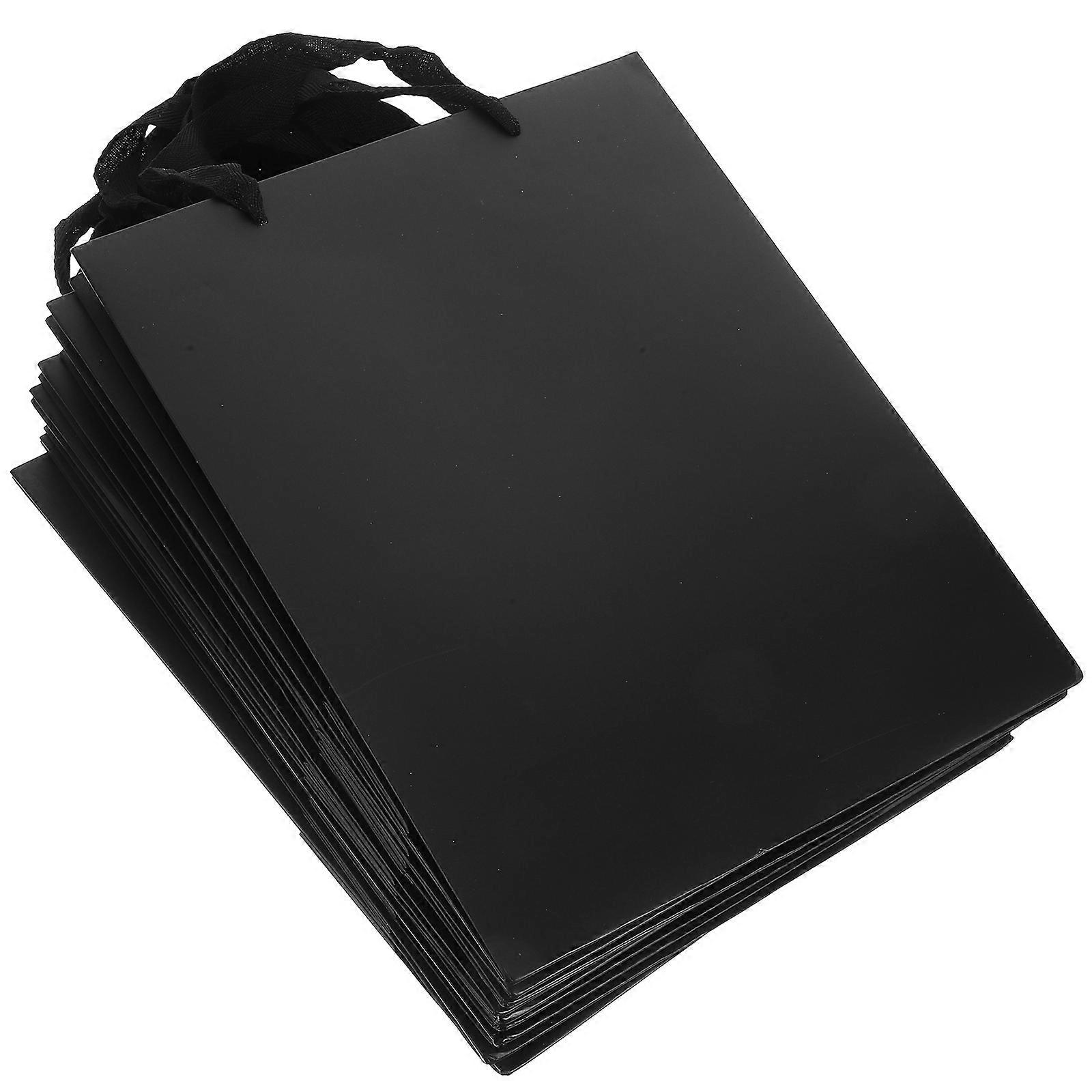 10pcs Paper Bags with Handles for Parties, Weddings, Business Events, Craft Fairs – Elegant Design for Versatile Use