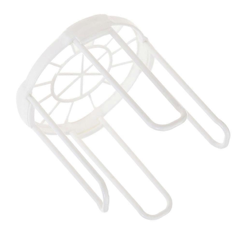 Bowl Drainer Kitchen Accessories Multifunctional Drain Rack Tiny Size White 1Set