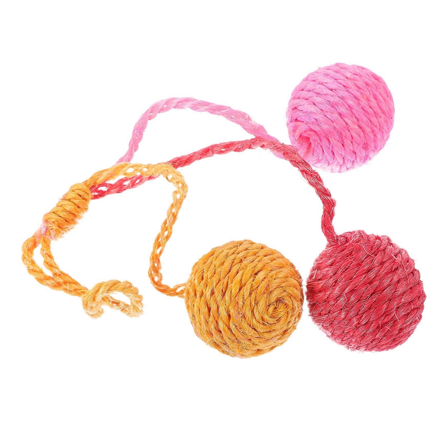 Movable Cat Toy Intelligent Interactive Cat Toy for House Cats 30.00X8.00X4.00CM Multi