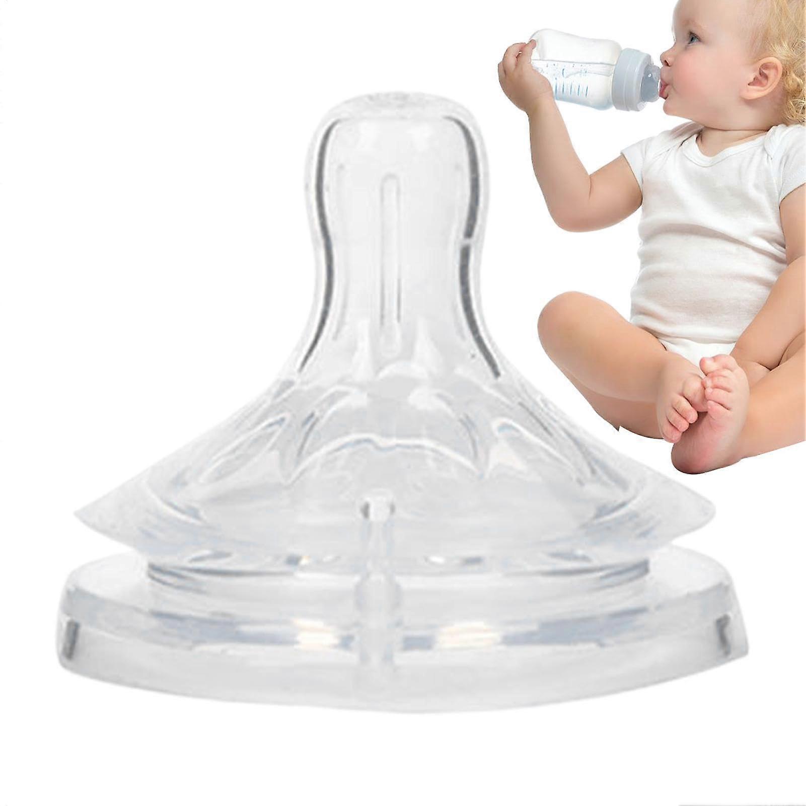 Milk Bottle Pacifier, Silicone Teething Pacifier for Toddlers Food Grade Silicone Teeth Grinding Tool