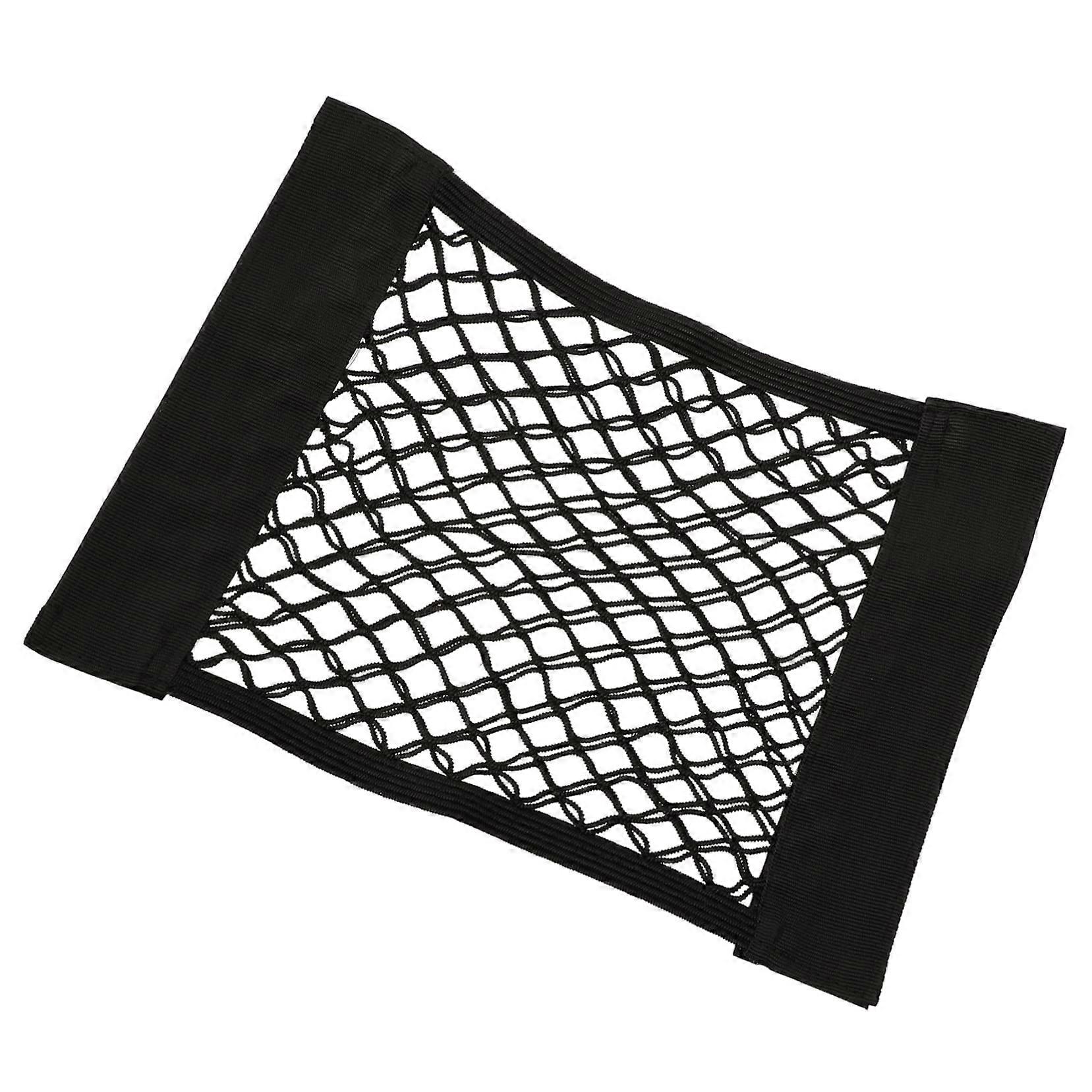 2 Pieces Trunk Mesh Net SelfAdhesive Car Organizer Mesh Versatile Storage Solution for Luggage and Equipment in Vehicle