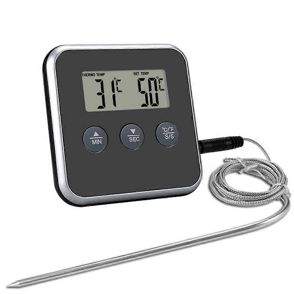 Thermometer Meat Thermometer Kitchen Use Temperature Measurement 1Set