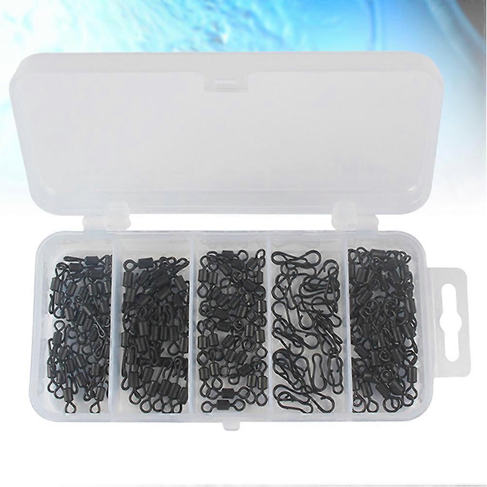 The **150pcs Fishing Swivel Set** you're referring to is a bulk assortment of ** swivels with ball bearings**, designed for various fishing