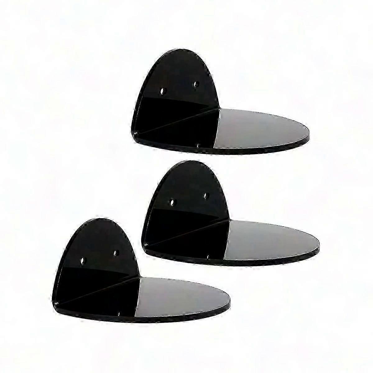 Acrylic Wall Shelves for Small Device Mounting