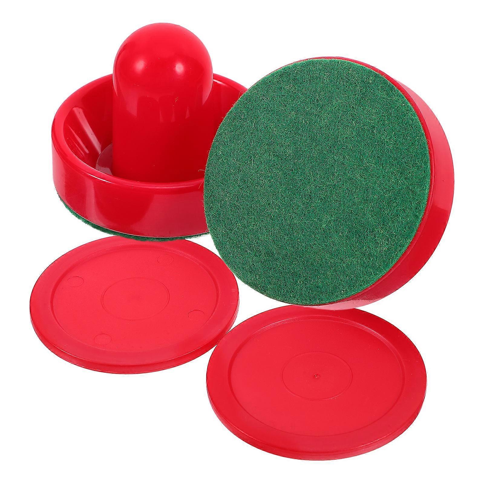 Tabletop Hockey Pusher with Ice Hockey Pucks and Strikers for Interactive Desktop Game – Ideal for Game Rooms and Leisure Sports