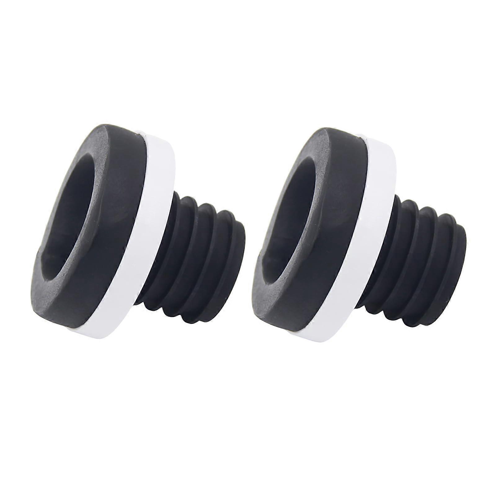 Pack of 2 Sealing Rings Odor Isolating Leak Gaskets Rubber Gaskets Upgrades for Urinal Drainages Systems