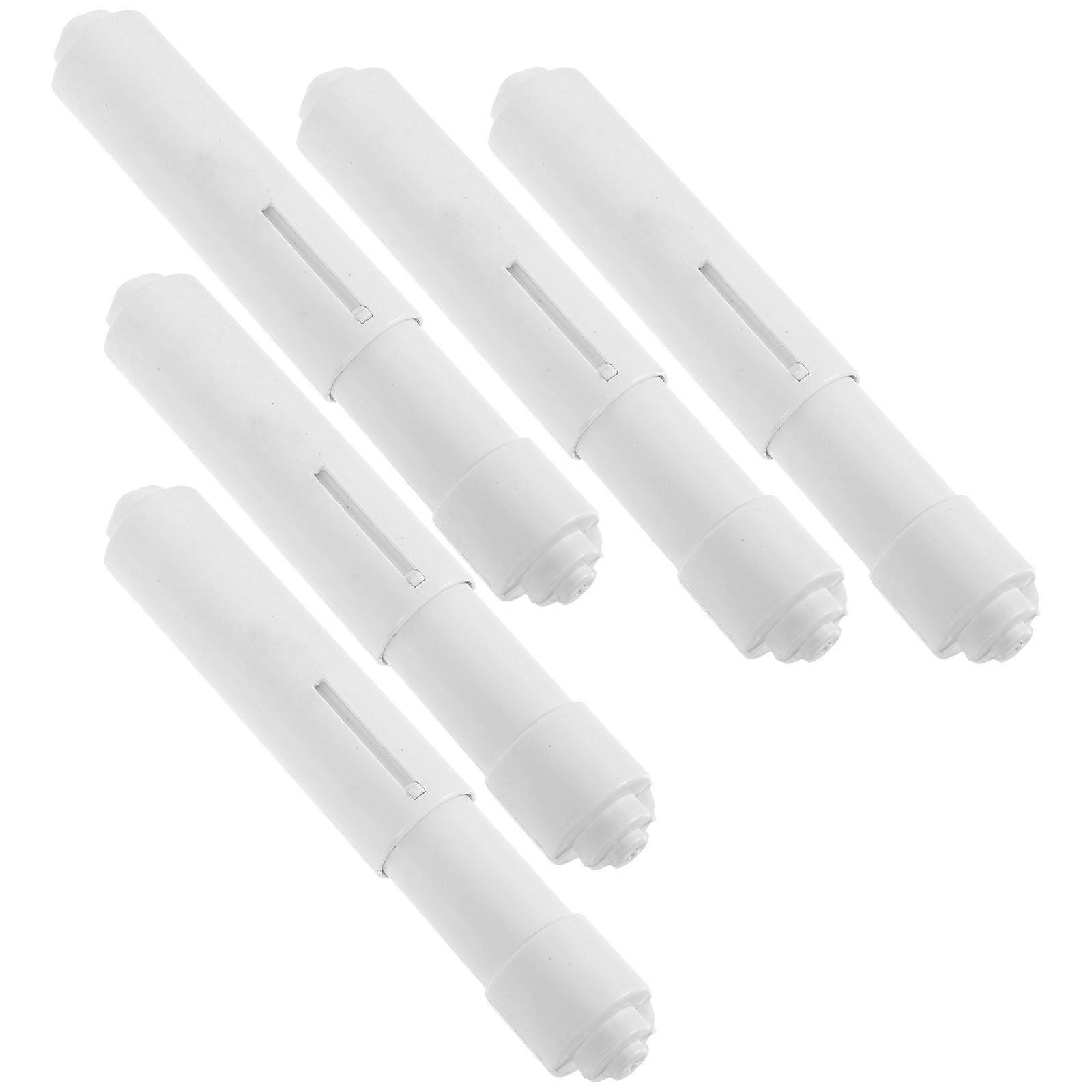 Toilet Paper Replacement Spindle Rods Storage Solution For Household Users Bathroom Accessories 5Pack