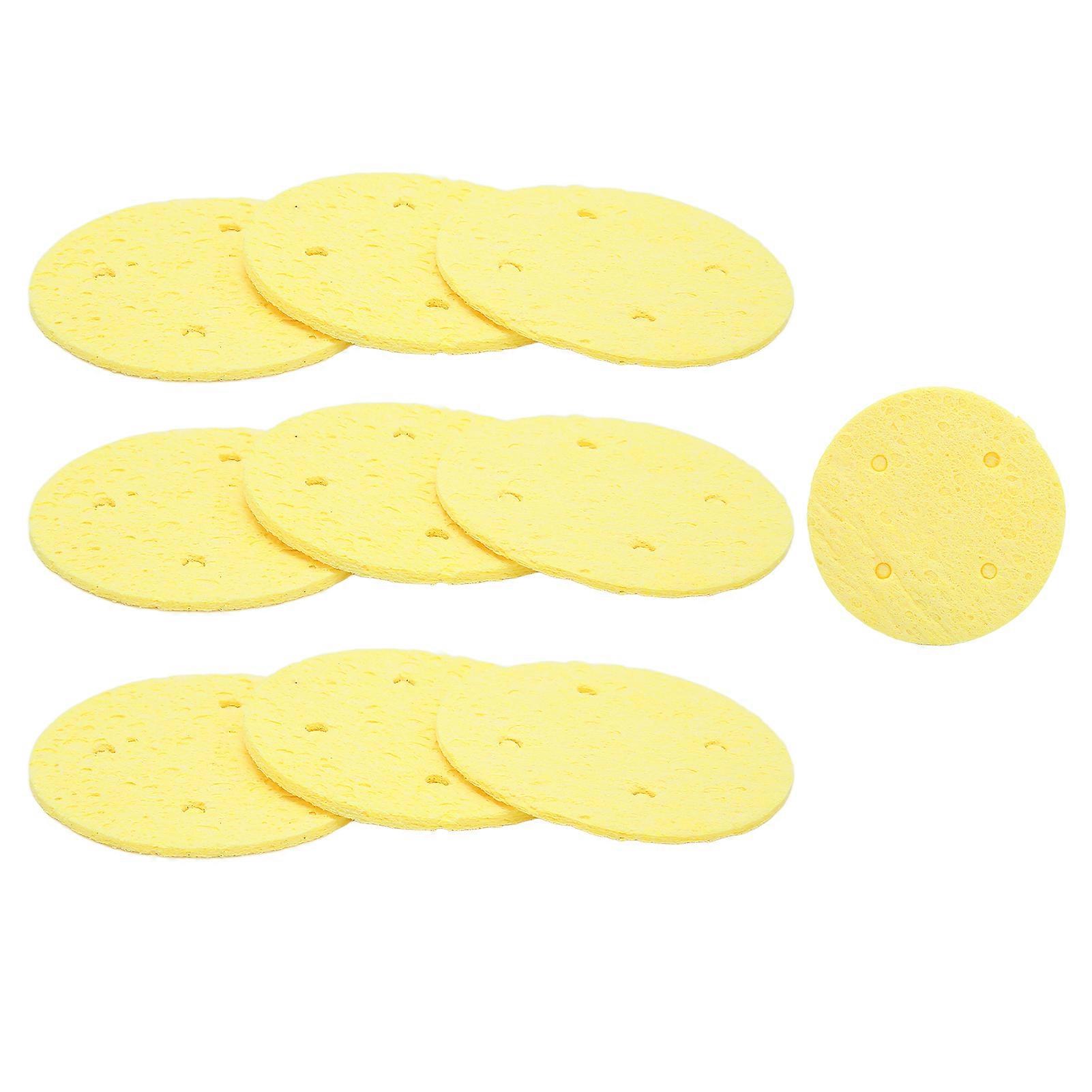 10pcs 60mm EMS Electrodes Conductive Pads Sponge Reusable Replacement for Interference Electrotherapy Instrument