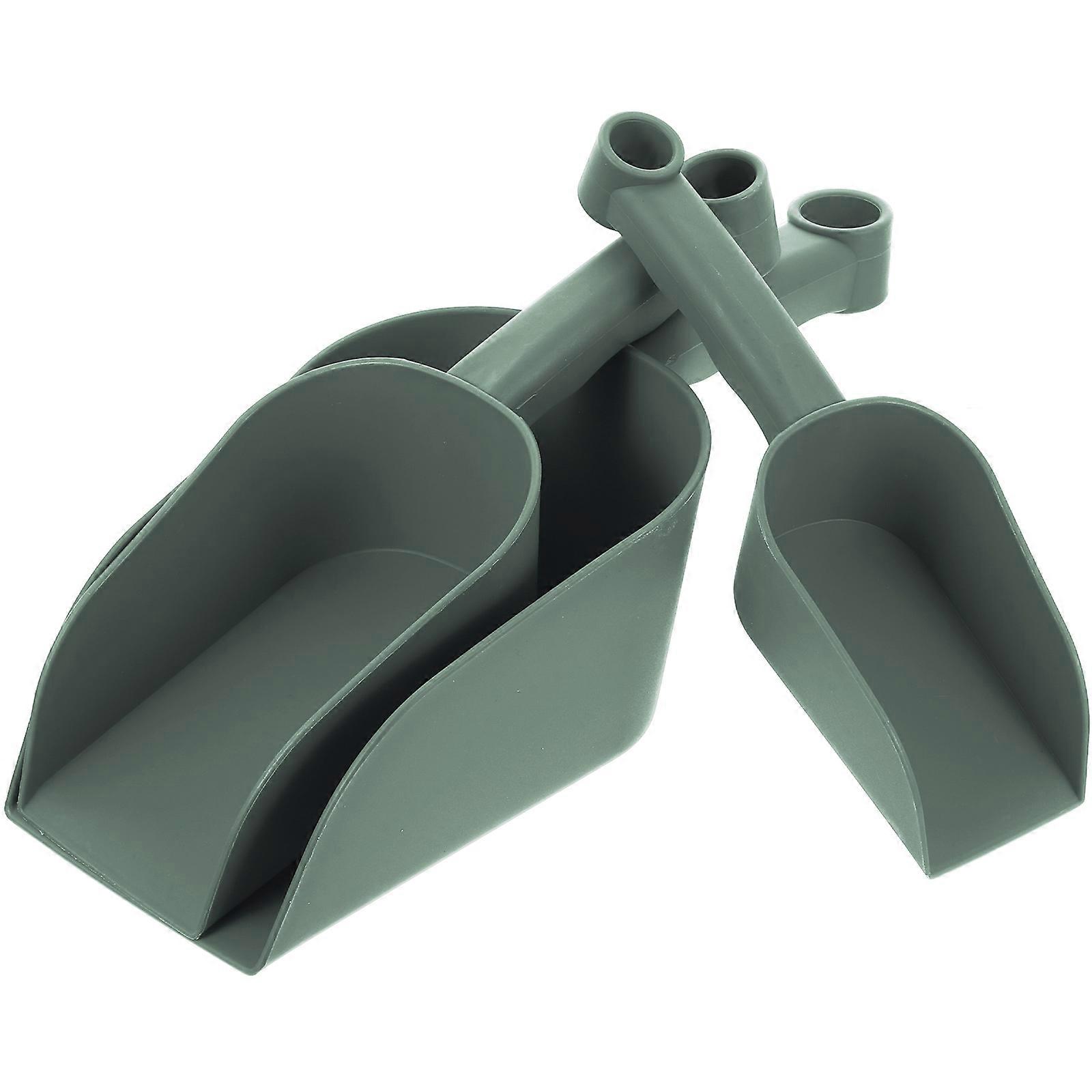 3pcs MultiFunctional Scoops Plastic Gardening Tool Flowerpot Scoop