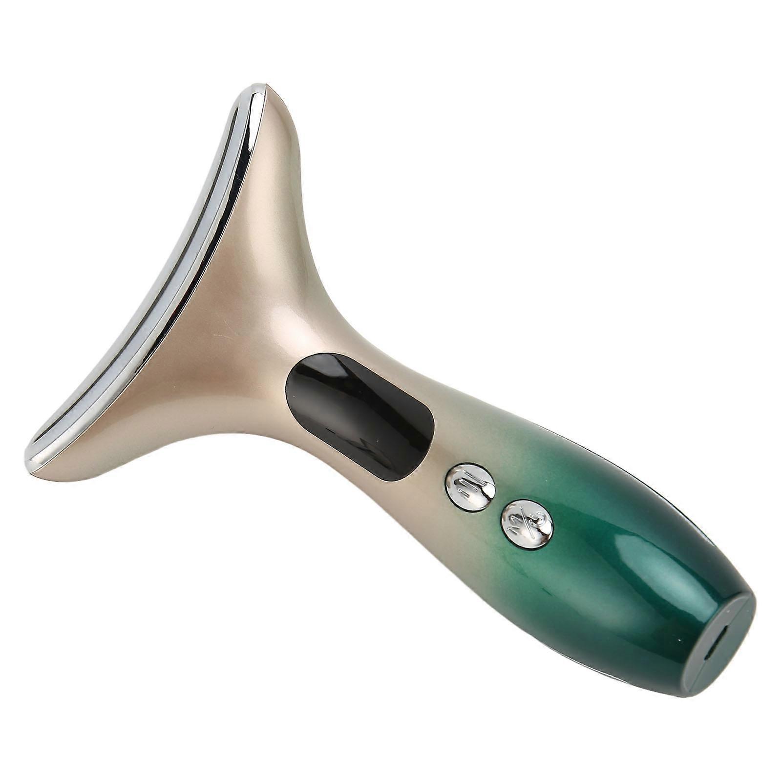 Neck Lifting Massager Micro Current Vibration Fade Fine Lines Neck Skin Tightening Device 