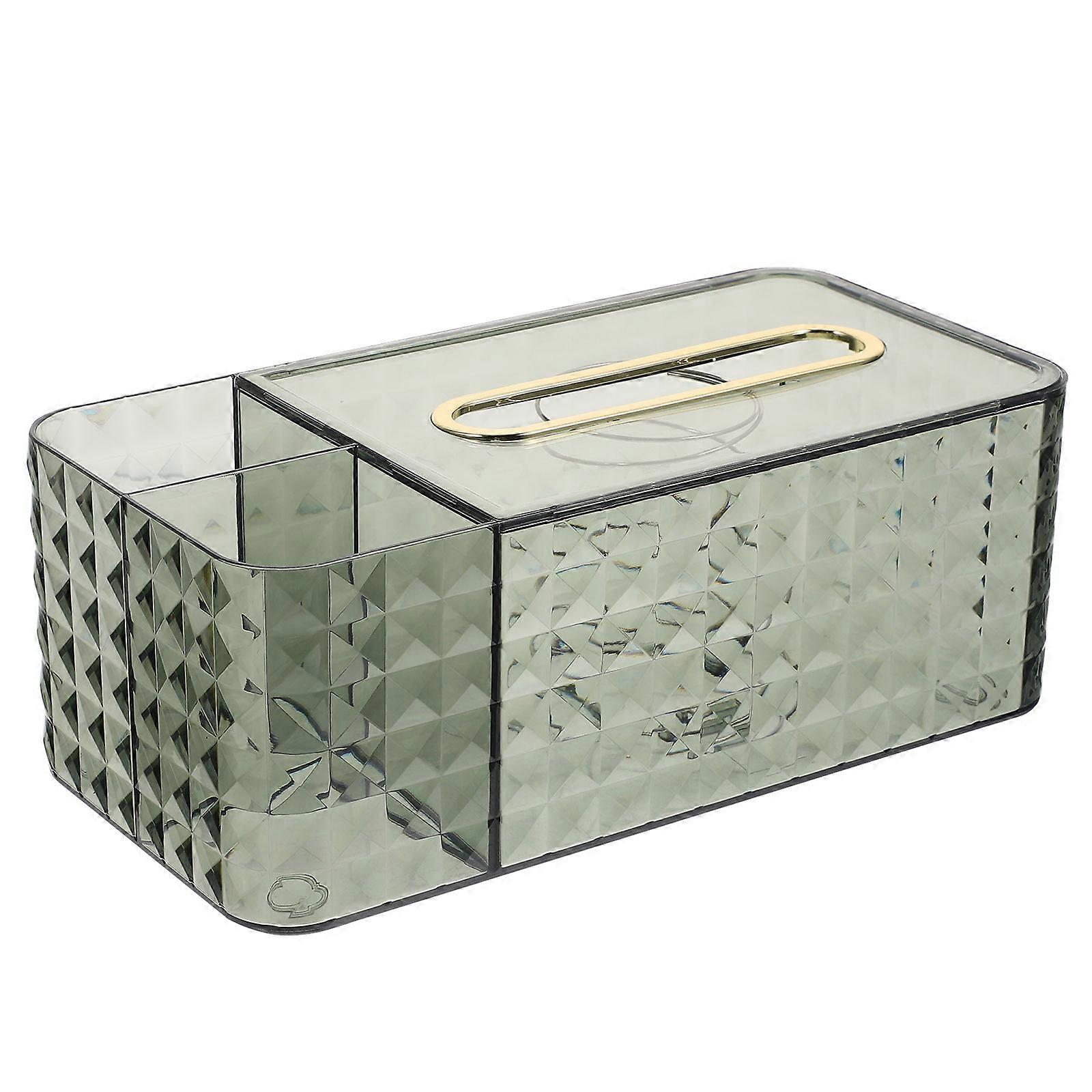 Multi Functional Tissue Box Container For Office Workers Offering Dustproof Protection And 1Pcs
