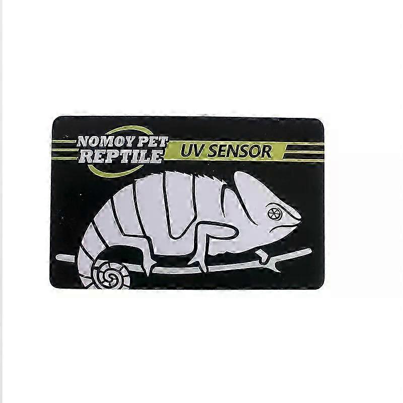 5-1PCS UVB Tester Reptile UVA UVB Fluorescent Lamp Tester Card Reptile Lamp UV Sensor 10 Seconds Quick Test Meter Pet Supplies