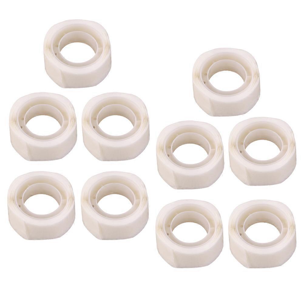 Craft Adhesive Dot Stickers for Balloon Decorations and Party Use in Beige Color Effective for General Users 10 Rolls