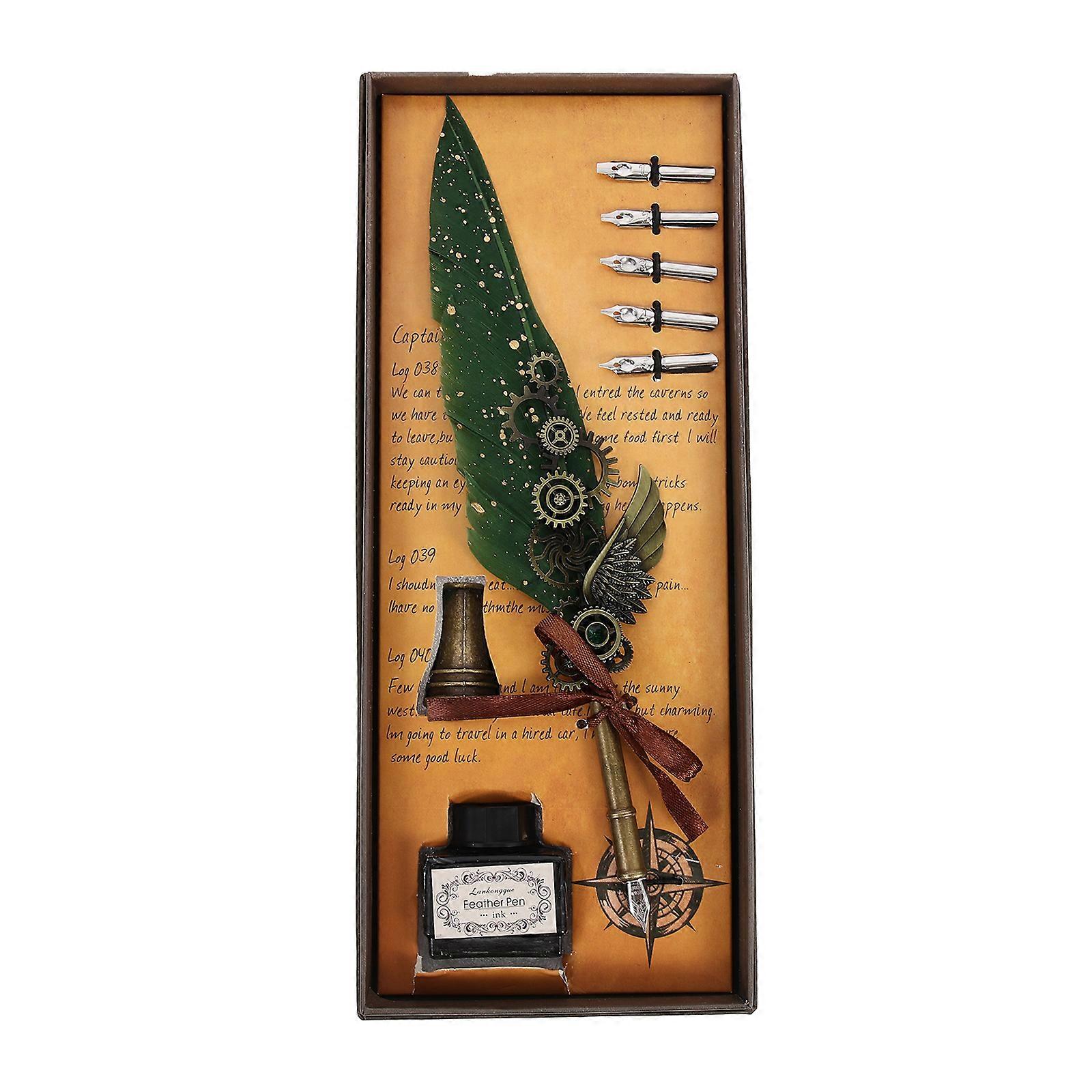 Multi-Function Calligraphy Pen Providing Comfortable Grip Ideal For Family Friends Co-Workers 1 Set