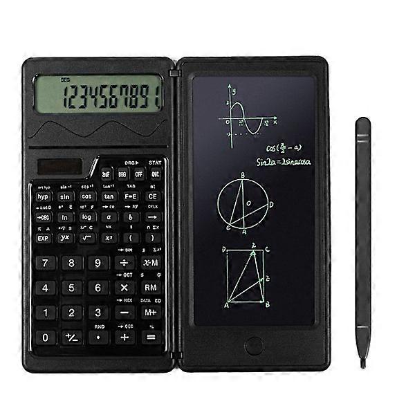Mordely Foldable Scientific Calculator Digital Writing Tablet