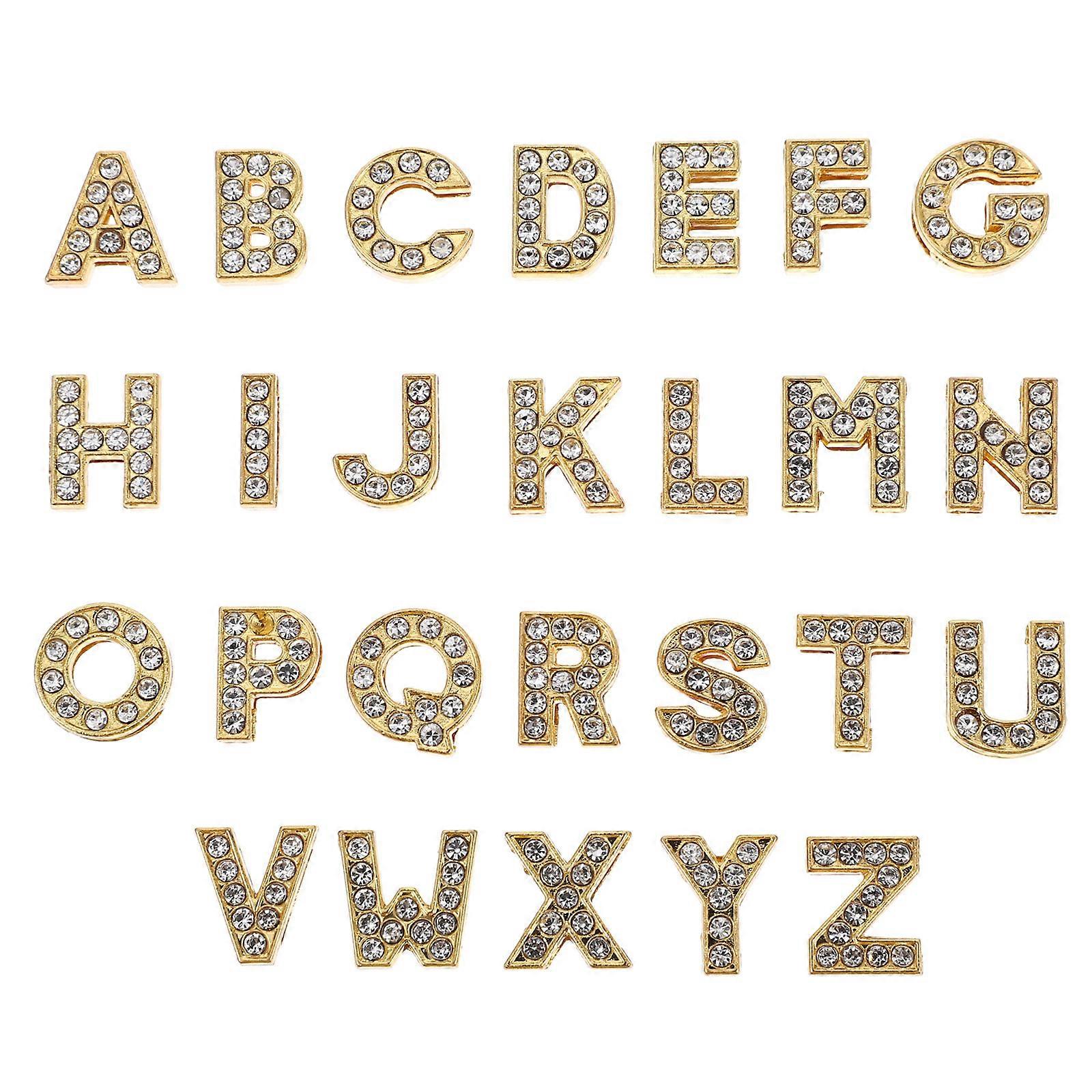 Letter Pendants for DIY Crafting, Simple yet Elegant Design