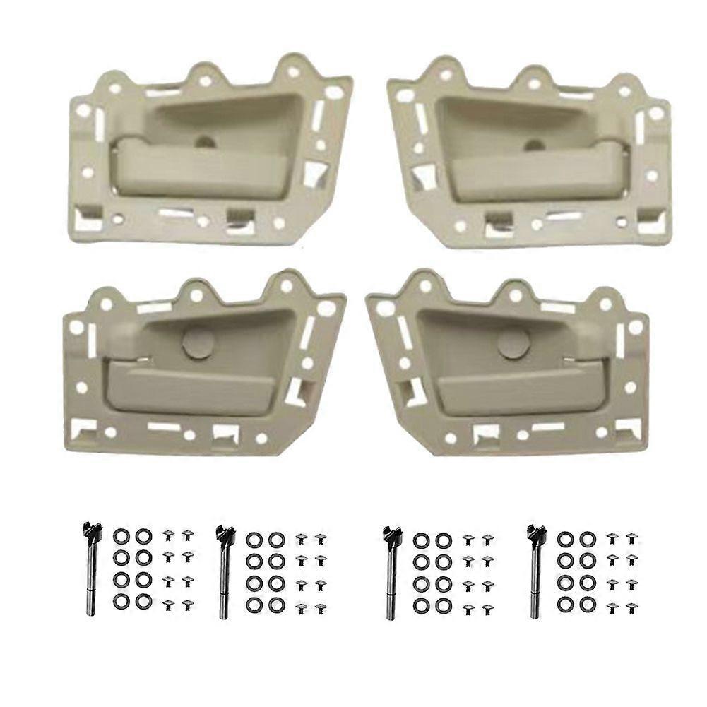 4pcs Beige Inner Door Handle Pull Kit for Grand