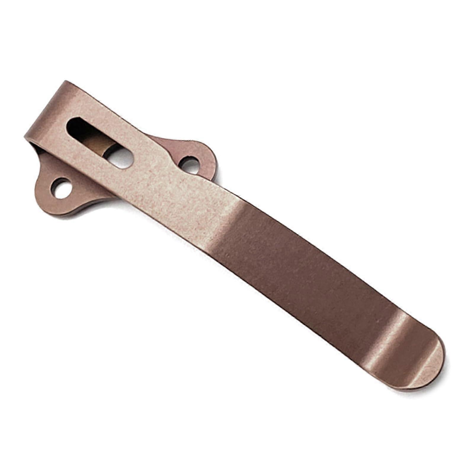 Pocket Portable Cutter Clip Replacement Accessory Suitable for ambidextrous use Includes 3 screws for quick installation