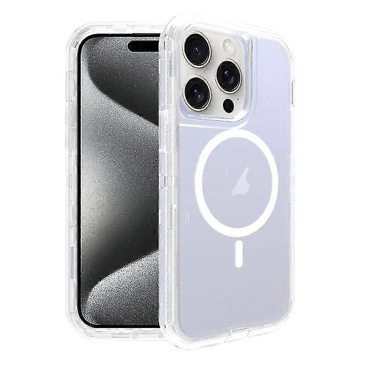 For iPhone 13 Shockproof MagSafe Magnetic Phone Case