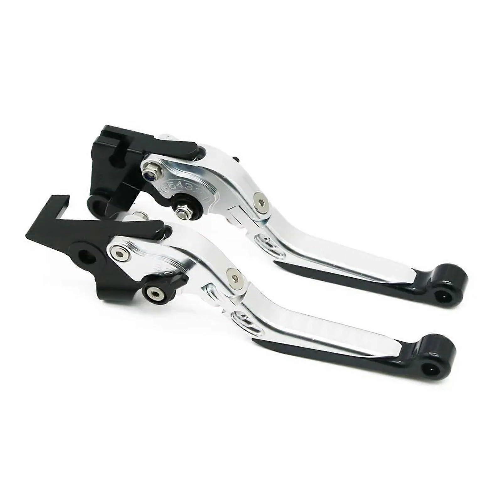 Folding Adjustable Extendable Motorcycle CNC Brake Clutch Levers For ER6F For ER 6 F For ER6F For ER6 F 20092016, Brake Clutch Levers (2)