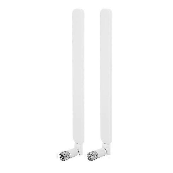 2-Pack High Gain 4G Router Antenna with SMA Male Connector for WiFi Signal Boost