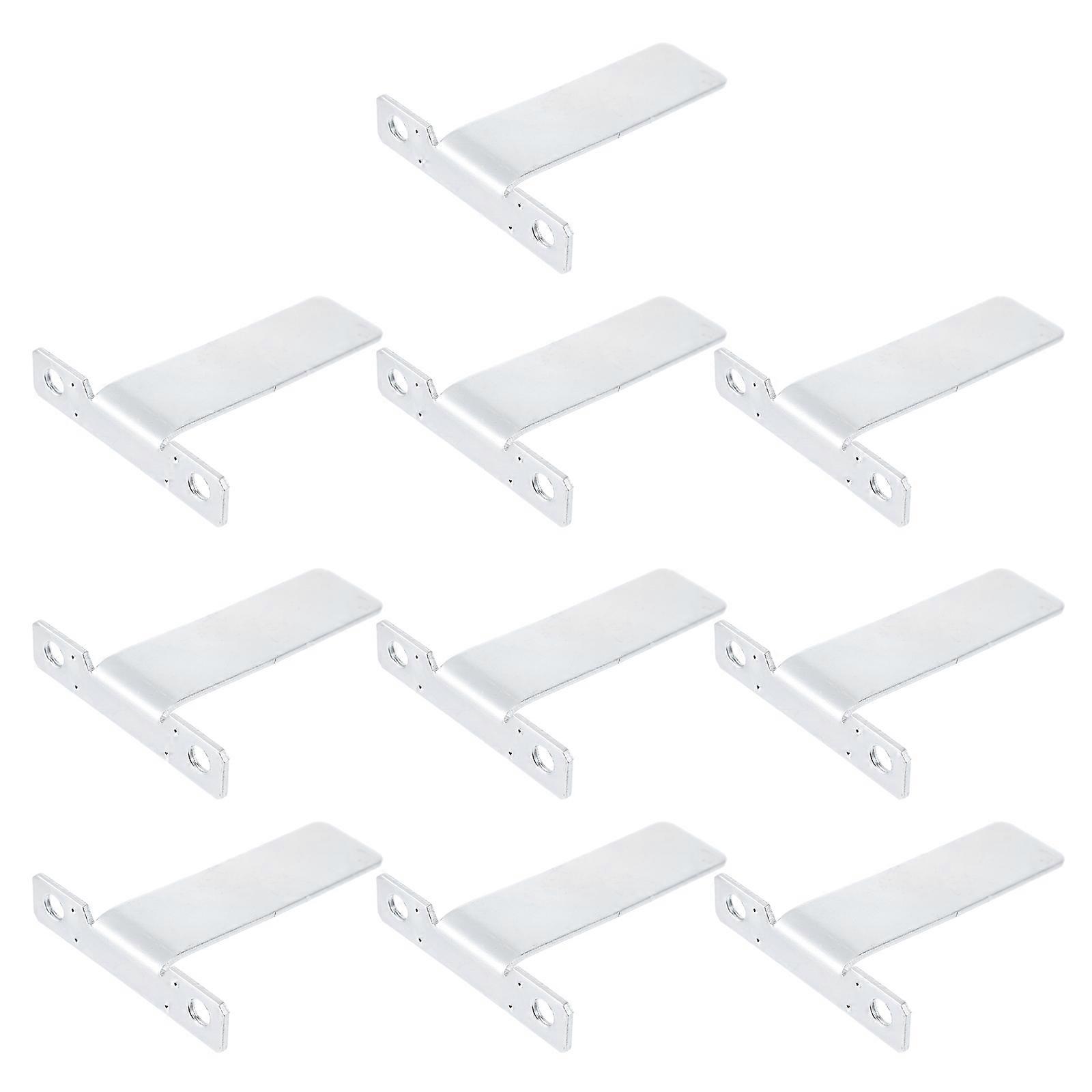 Metal Photo Frame Support Brackets Ideal For Artwork Display At Home Or Office Utilizing 10Pcs Practical Storage Rack Design