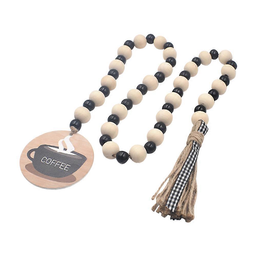 Bead Decor Decorative Tassel String Party Decoration Light Brown 1Pcs