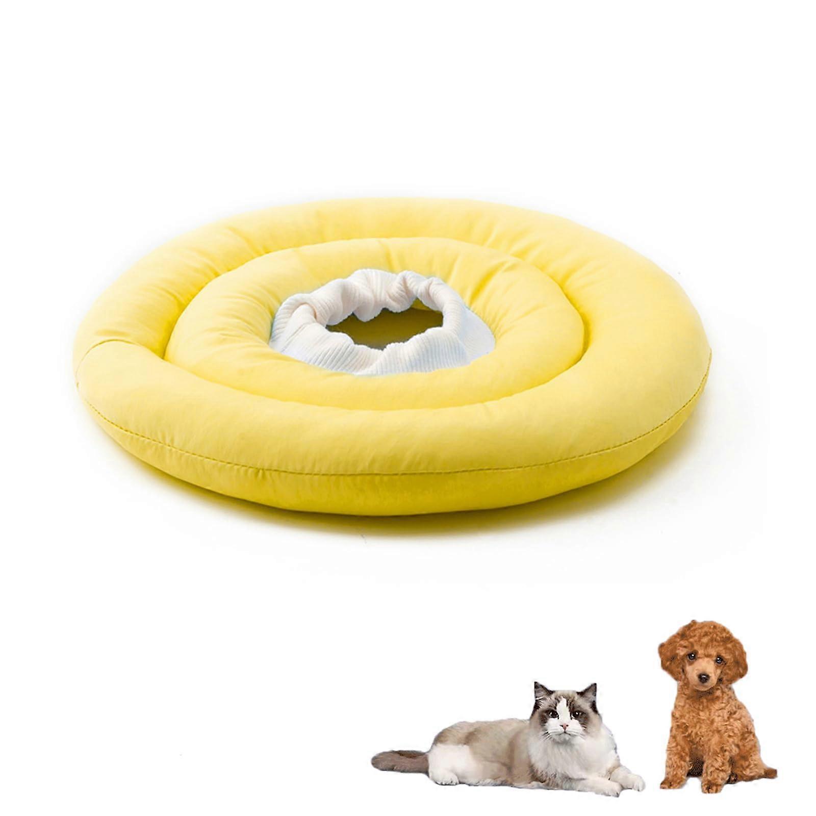 Dog Cone Alternative After Surgery, Soft Dog Cone, Adjustable and Waterproof Elizabethan Collar for Dogs and Cats, AntiBite Lick Wound, I, M M I