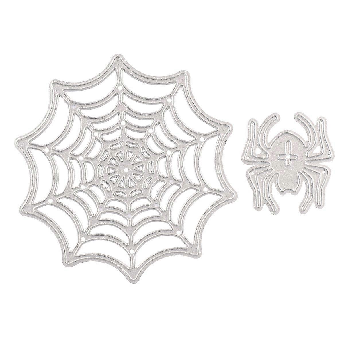 Cutting Dies DIY Stencil Template Mould Spider Web Pattern Embossing Stencil