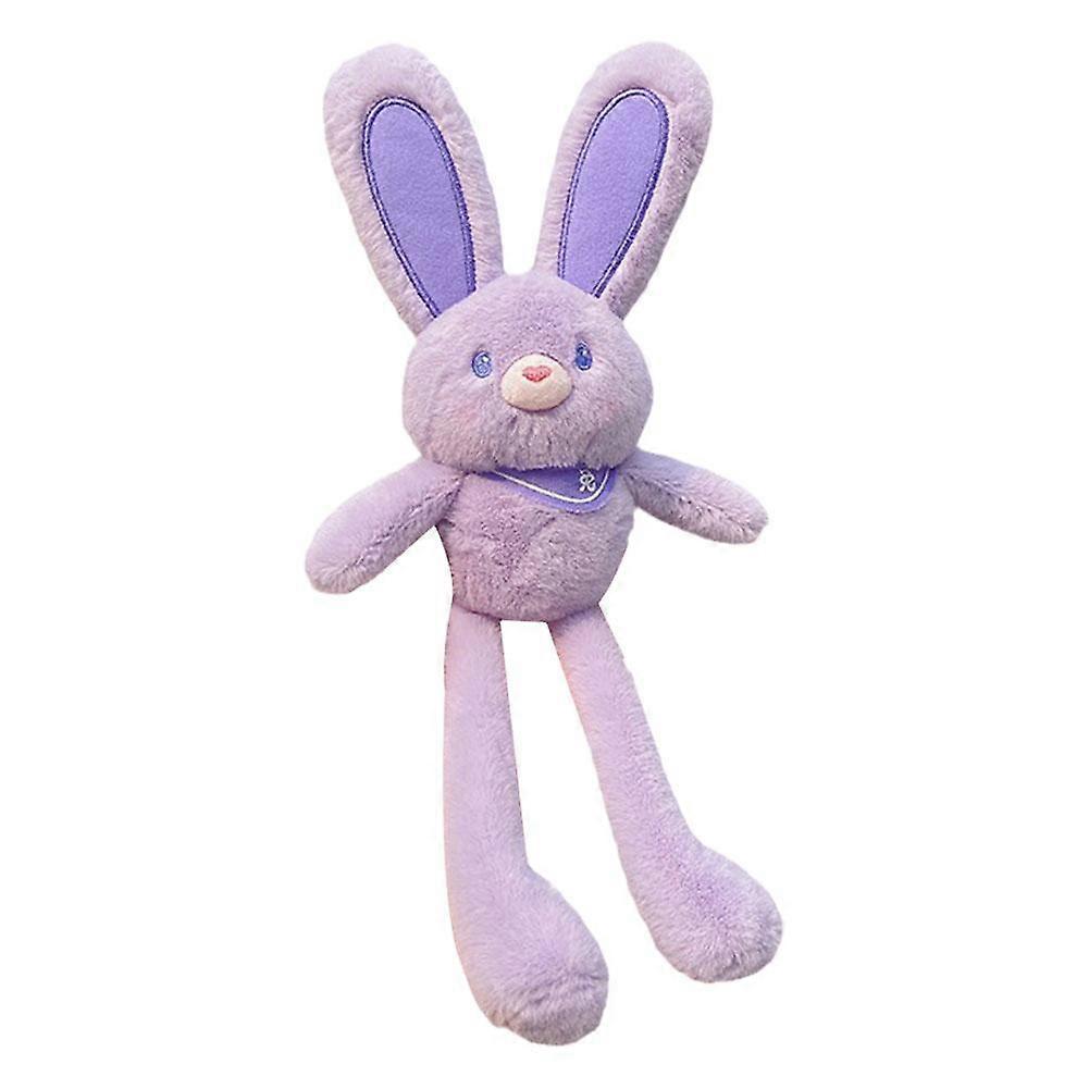 Pull-Ear Rabbit Plush Toy Stretchy Ears Soft Stuffed Animal For Kids Easter Gift