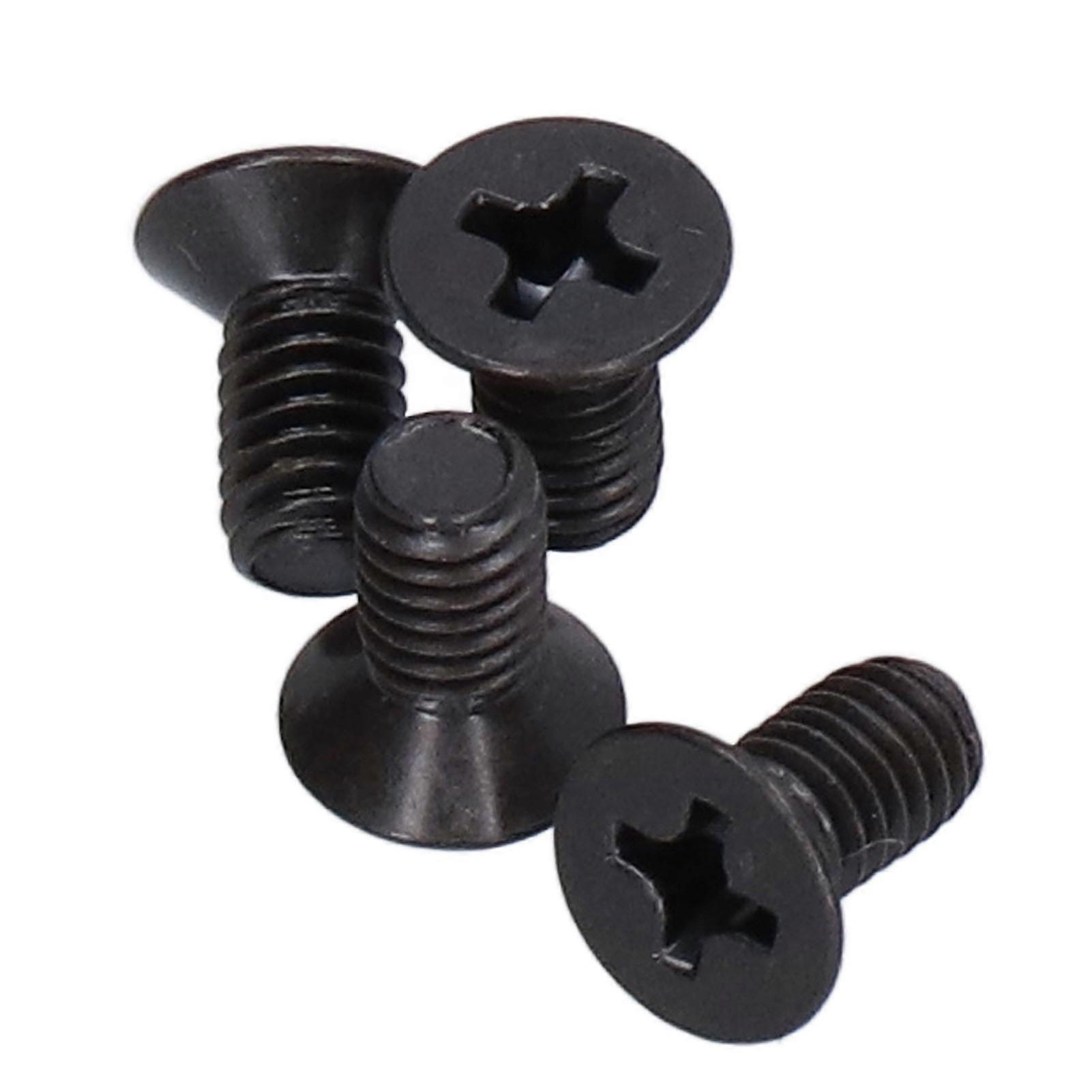 50Pcs Countersunk Screw Flat Cross M4 A2‑70 Connection Part for Repair MaintenanceM4x8 