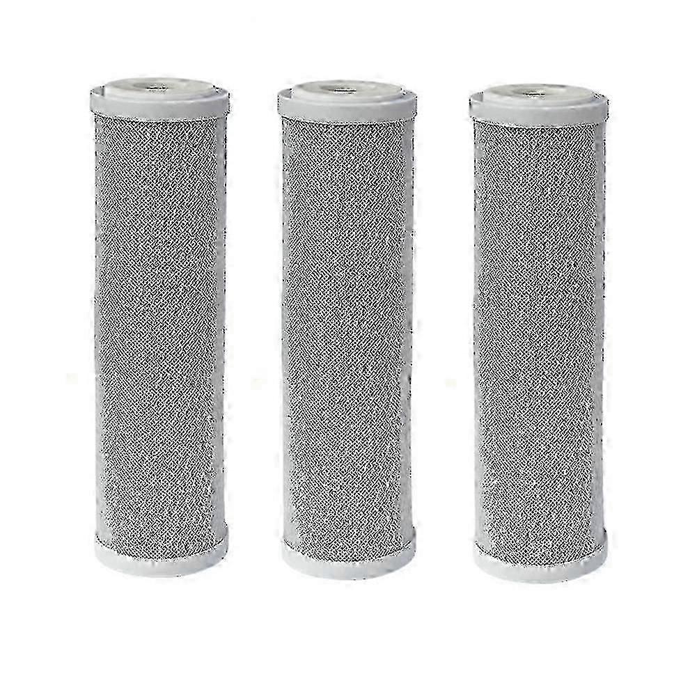 Exquisite Activated carbon water filter for CTO - 3-pack 10-inch purification cartridges