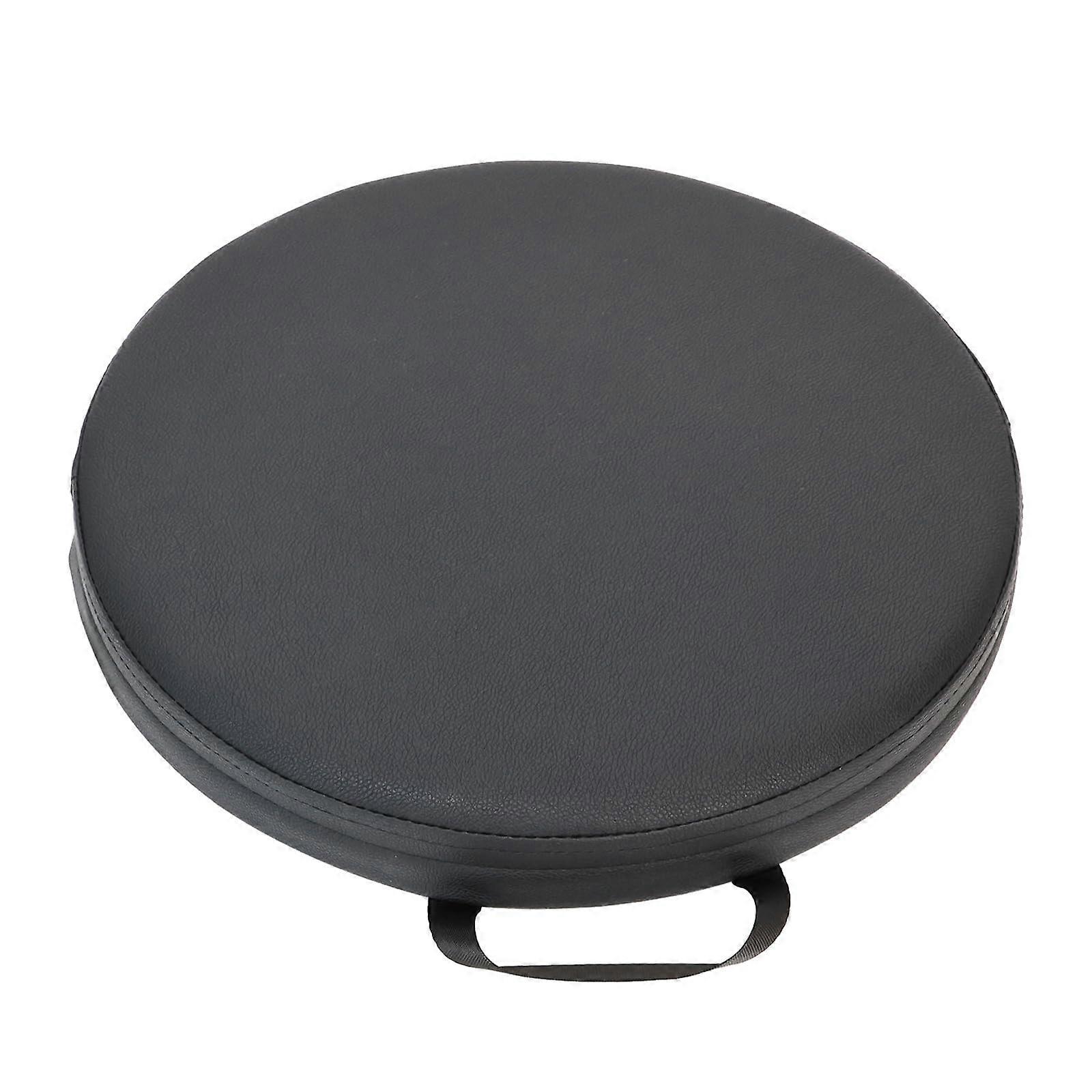 Practical Washable Round Cushion Seat Cushion Chair Cushion Sponge Texture for Reading and Various Use in Any Room Floor Cushion Black