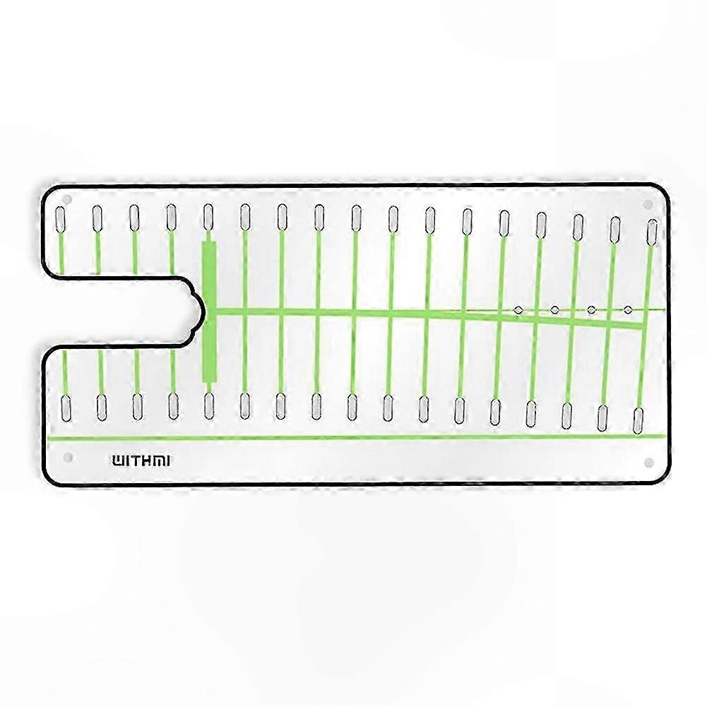 Portable Golf Putting Mirror - Alignment Trainer for Swing Practice & Skill Improvement